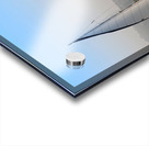 Sailboat Passes Rose Island Lighthouse as Fog Begins to Lift in Rhode Island Acrylic print