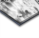 Haunted Middleground Stratford Shoal Lighthouse in Connecticut -B&W Acrylic print