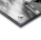 Sunlit Black Rock Harbor Lighthouse in Bridgeport Connecticut -B&W Acrylic print