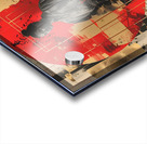 Op Art Samurai 2 Acrylic print