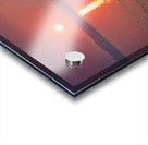 Sunset at Lime Kiln Lighthouse San Juan Island Acrylic print