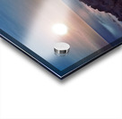 Black lava tidepool with full moon Ka Iwi Hawaii Acrylic print