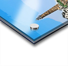 Thacher Island Cape Ann Twin Lights Towers in Rocky Northern Massachusetts - Illus. Acrylic print