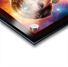 The Galaxy Pin Up Girl Captivating AI Concept Art by Xzendor7 Acrylic print