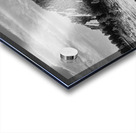 Flatirons from Chautauqua Park BW Acrylic print