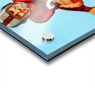 1950s football art remix Acrylic print