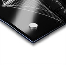 new sf bay bridge night  square 2945 Clipper 13k. Acrylic print