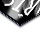 arts bank sign  square 450 Artsbank 13k Acrylic print