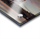 South Carolina Shrimpers at Sunset Acrylic print