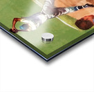 vintage baseball art safe at third Acrylic print