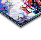 Race Cars On Track Acrylic print