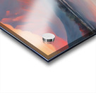 pink mountain Acrylic print