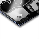 neon sign coffee drinker  panoramic 2693 Mug 13k. Acrylic print