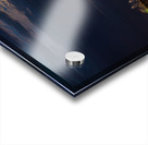 Moon Setting over the Bay Bridge Acrylic print