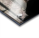 through the pressbox vintage football art Acrylic print