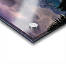 Possa di Fassa Ski Landscape Acrylic print