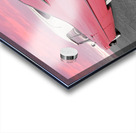 Pink Cadollac Tail Fins at Sunset Acrylic print
