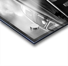 1954 Chevy Bel Air Front Side Black and White Acrylic print