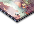 0 A vibrant and mesmerizing folk art painting fea Acrylic print