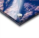 Crater Lake Rorshach Acrylic print