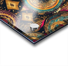 169666 pattern  boho colorful  some gold amazing Acrylic print