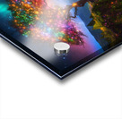 The most incredible tree  of  very colorful star Acrylic print