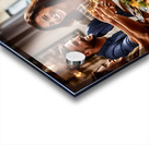 Shared Smiles: A Family Feast Acrylic print