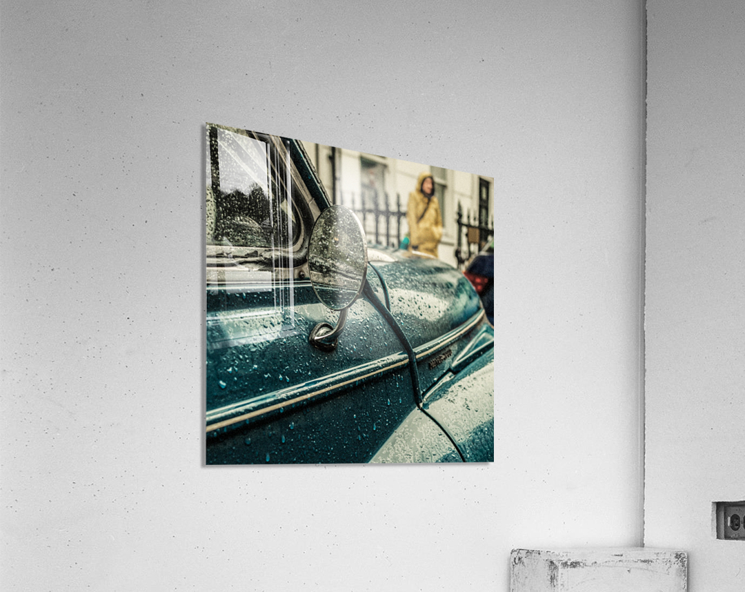 London Rain Acrylic Print