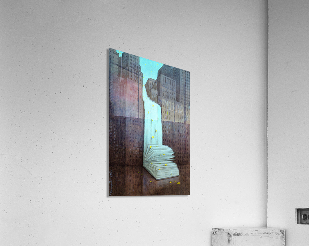 dream book Acrylic Print