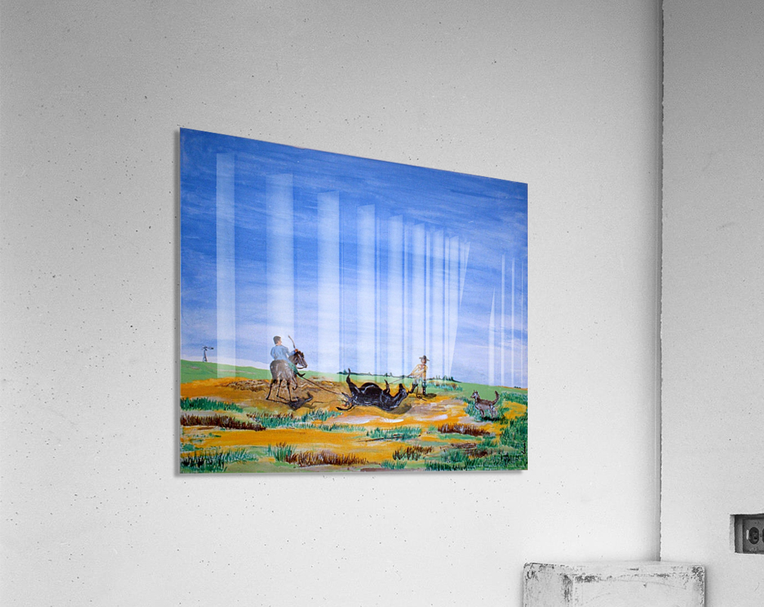 Cowboys Acrylic Print