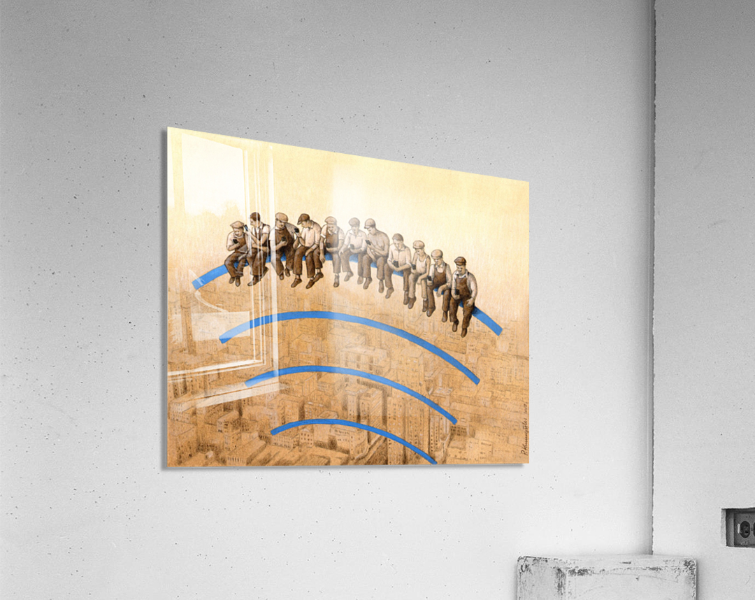 workers Acrylic Print