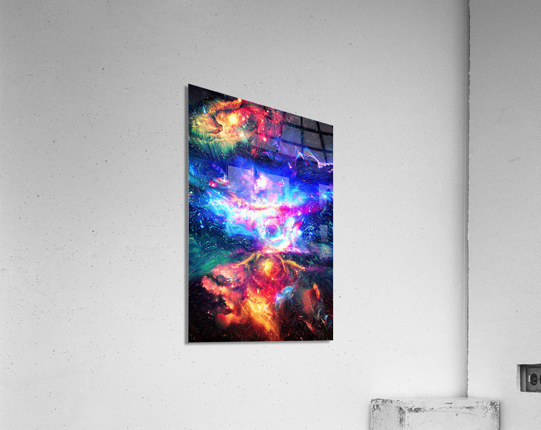 Colorful Galaxy  Acrylic Print