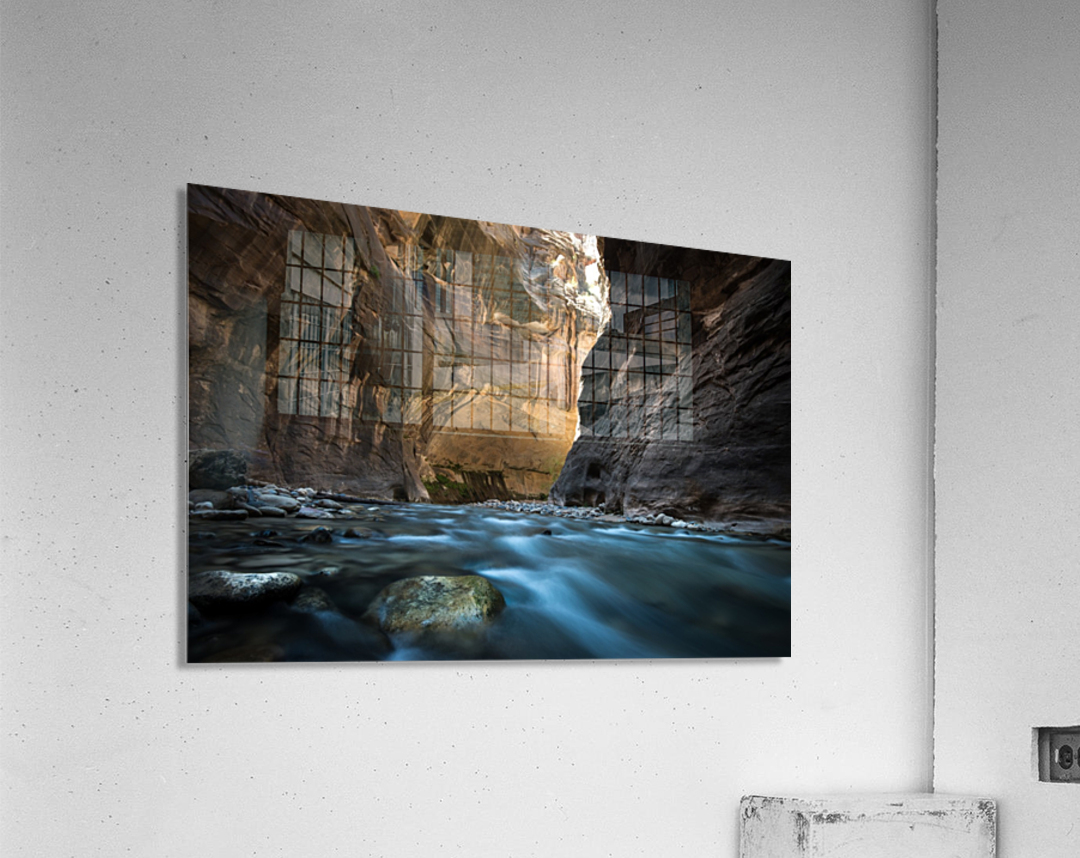 Zion tunnel Acrylic Print