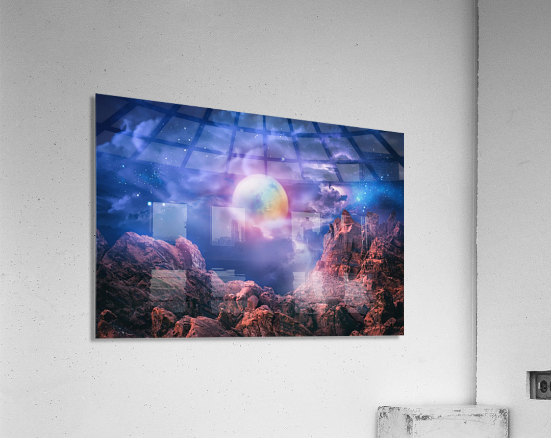 Magic Moon Night Acrylic Print