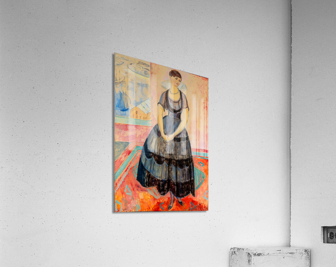 Miss SC ca 1915 Acrylic Print