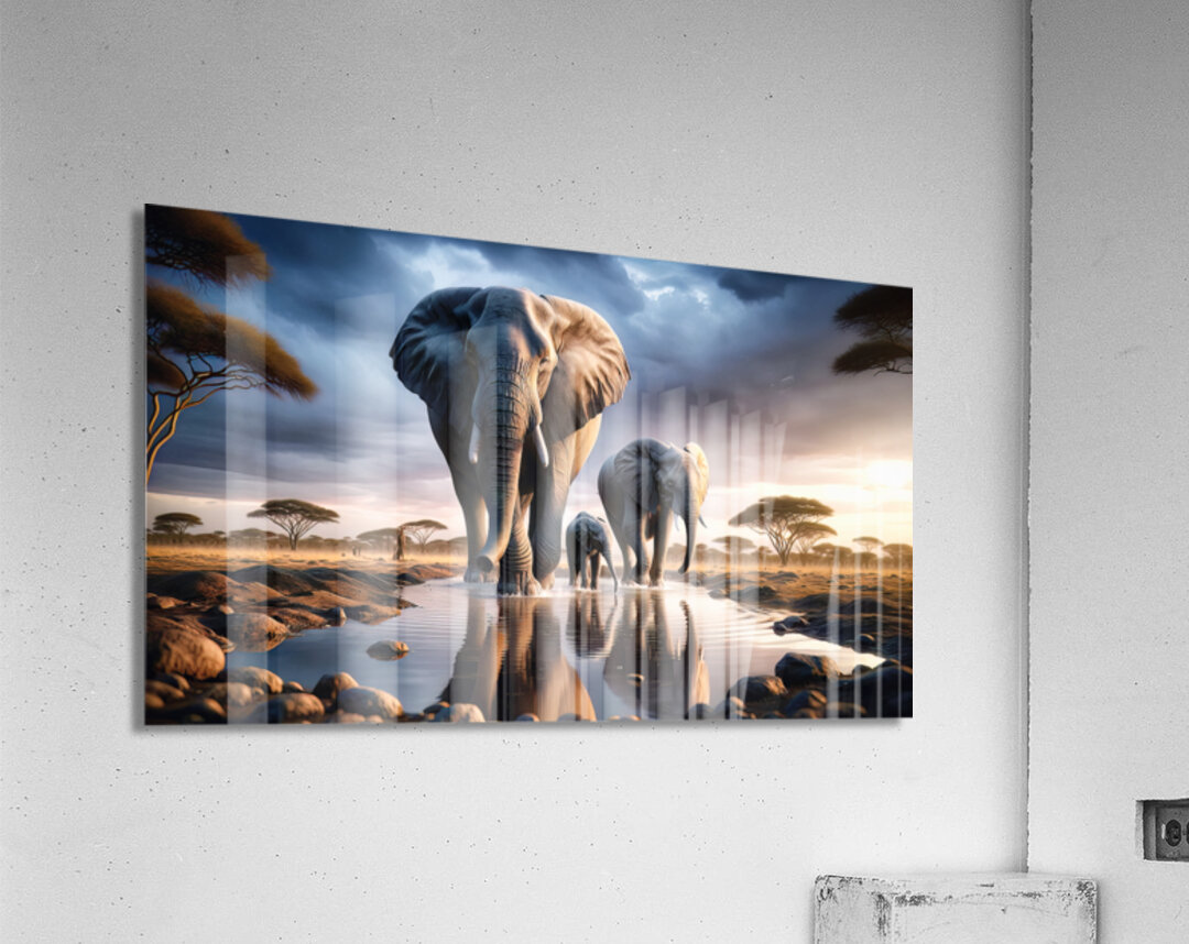 Family Reflections - GIA2401-0207-ILU Acrylic Print