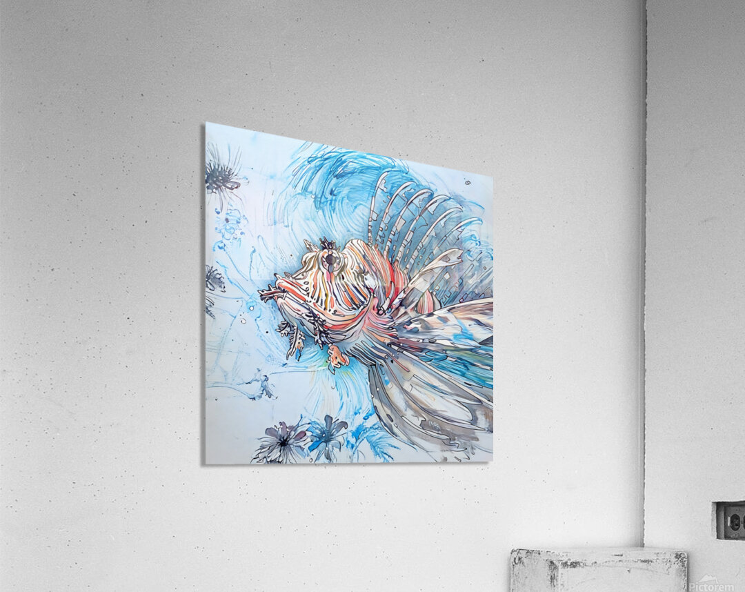 ArtXcl 205 Lion Fish photo  Acrylic Print