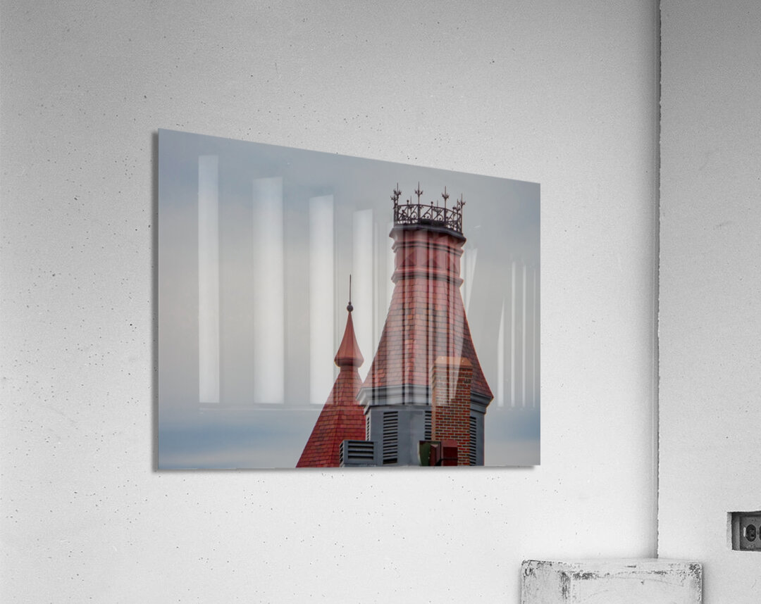 Old Salem Jail Cupola  in Massachusetts  Acrylic Print