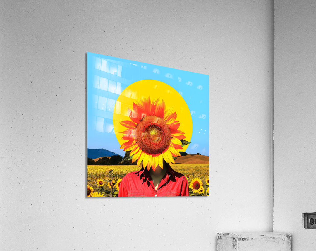 Sun Flower Acrylic Print