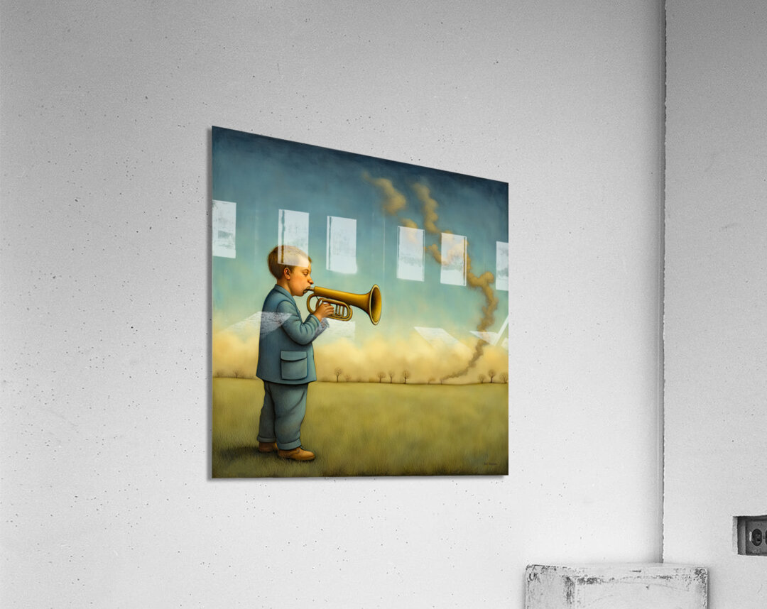 SMOKE ALARM Acrylic Print