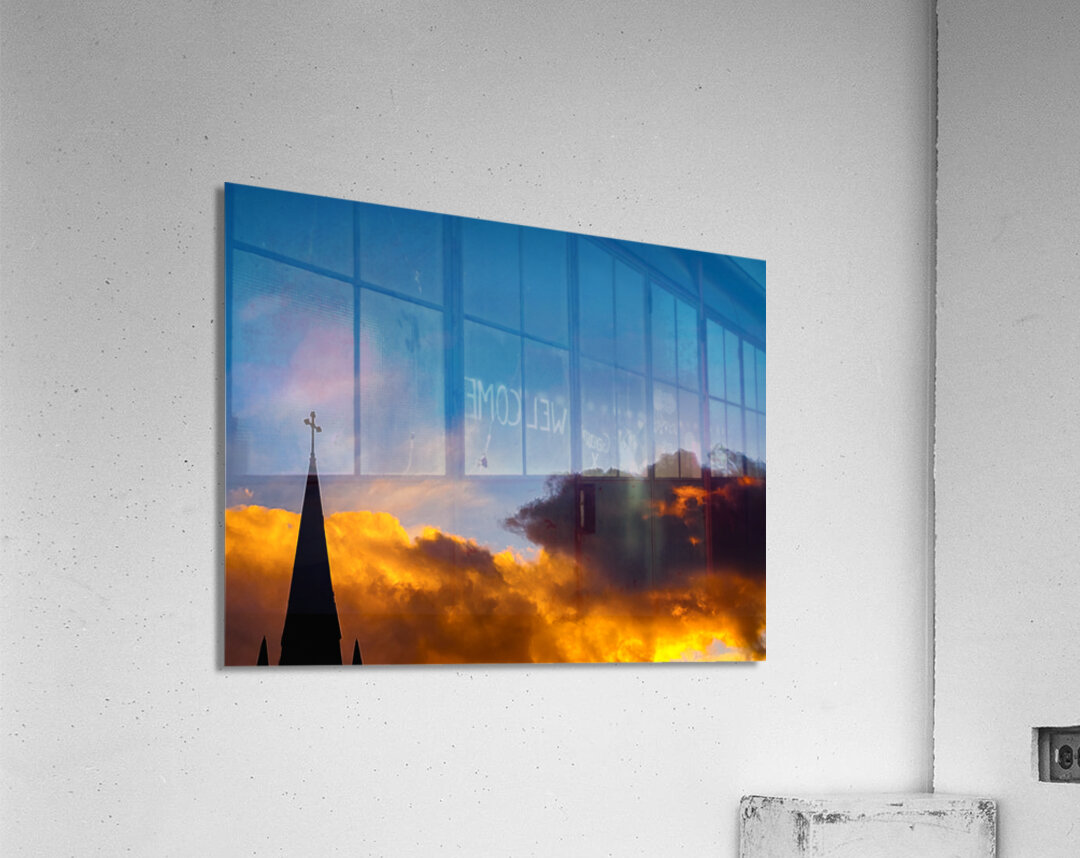 Hell or High Water Acrylic Print