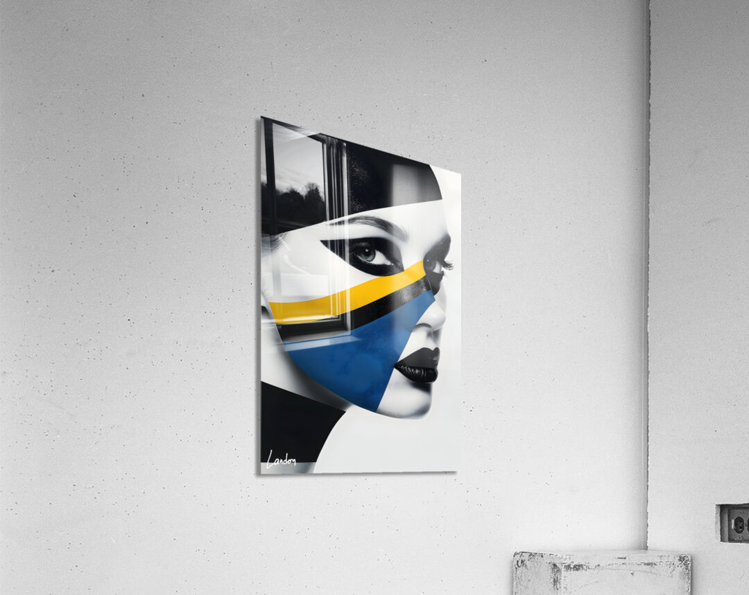 Minimlistic Lady 4 Acrylic Print