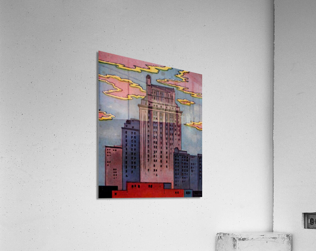 1930s dallas art Acrylic Print