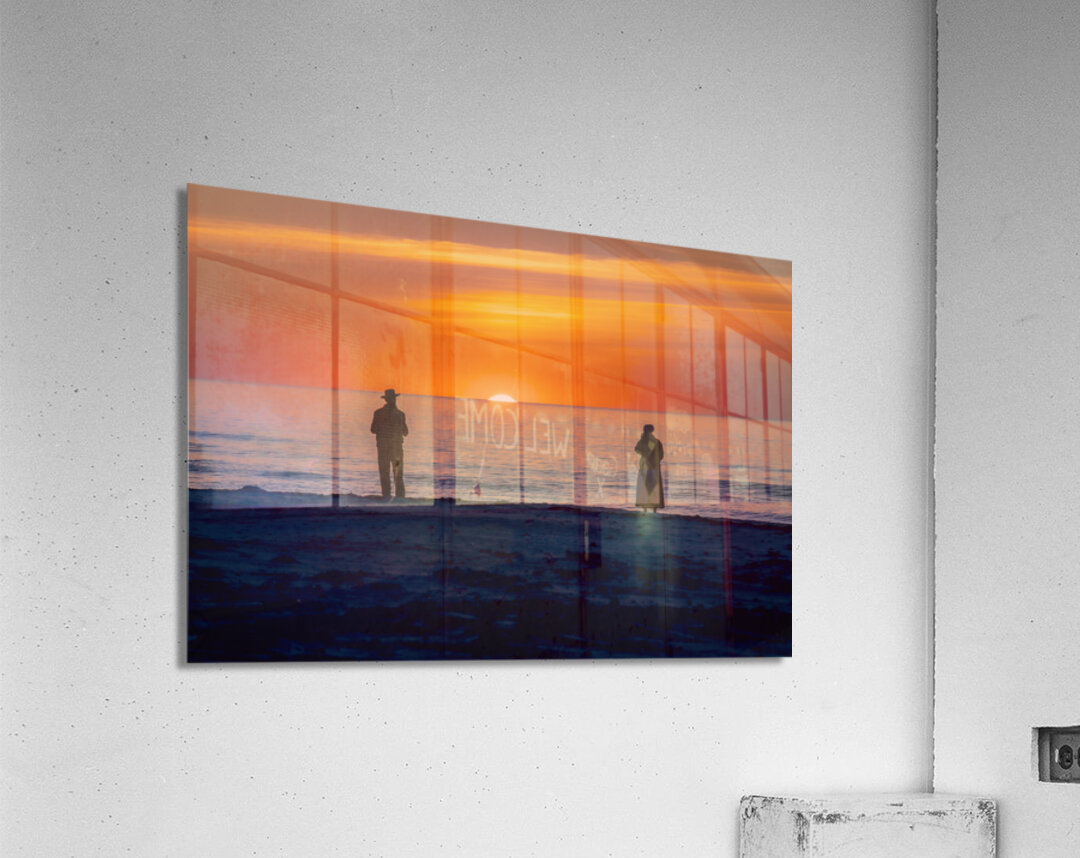 Amish Sunrise Acrylic Print