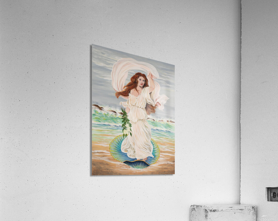  Goddess of Love - Painting Acrylic Print