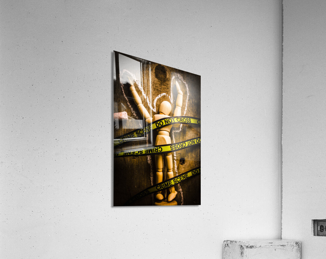 Tracing of tragedy Acrylic Print