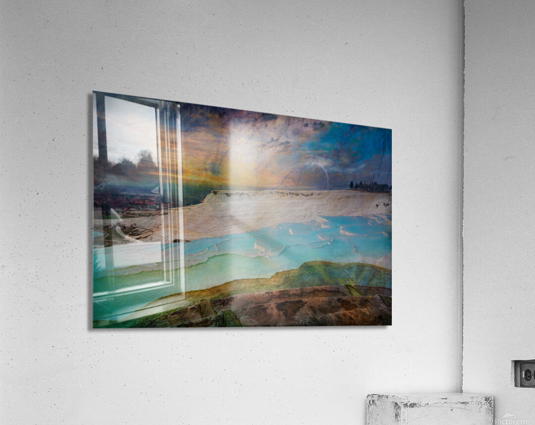 Pamukale Turkey Acrylic Print