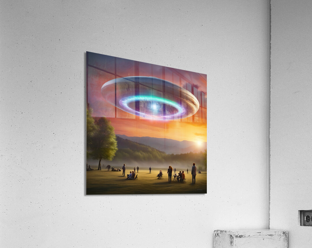 FREE RIDES Acrylic Print