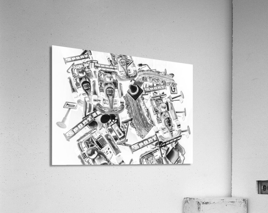 Kart speedway Acrylic Print