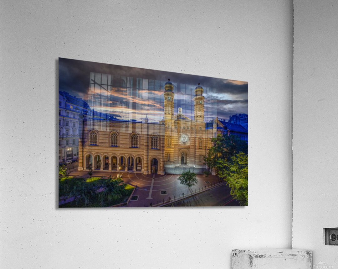 Exterior of the Dohany Street Synagogue Budapest Hungary  Acrylic Print